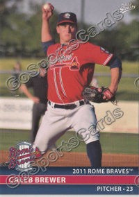 2011 Rome Braves Caleb Brewer