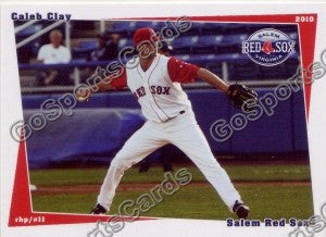 2010 Salem Red Sox Caleb Clay