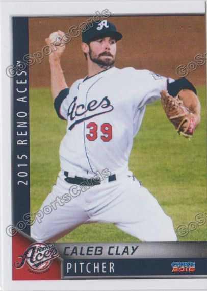 2015 Reno Aces Caleb Clay