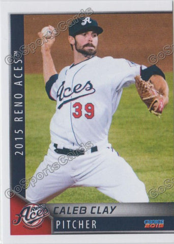 2015 Reno Aces Caleb Clay
