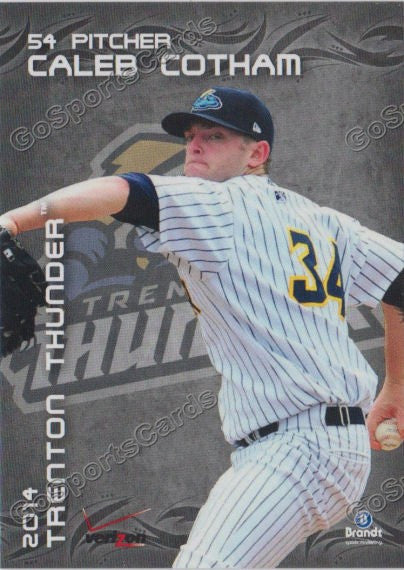 2014 Trenton Thunder Caleb Cotham