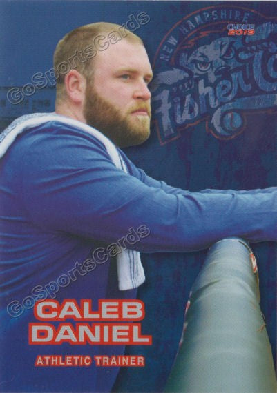 2019 New Hampshire Fisher Cats Caleb Daniel