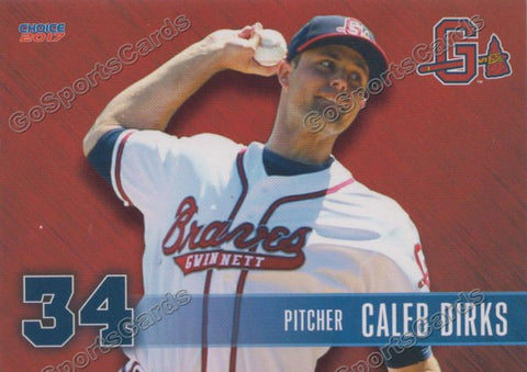 2017 Gwinnett Braves Caleb Dirks