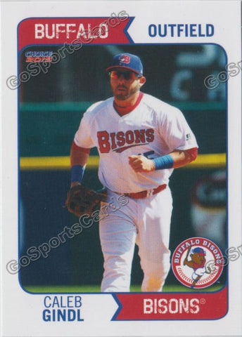 2015 Buffalo Bisons Caleb Gindl