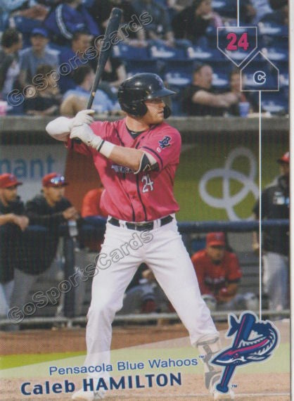 2019 Pensacola Blue Wahoos Caleb Hamilton