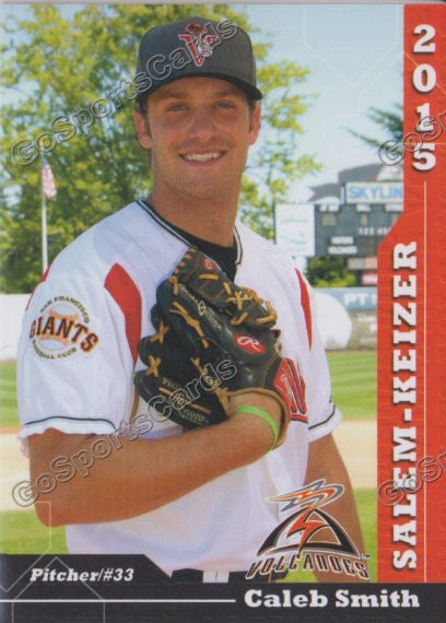 2015 Salem Keizer Volcanoes Caleb Smith