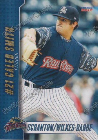 2017 Scranton Wilkes Barre RailRiders Caleb Smith
