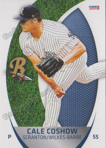 2018 Scranton Wilkes Barre RailRiders Cale Coshow
