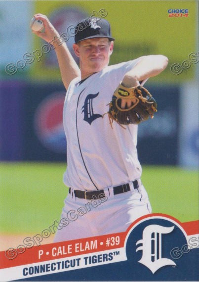 2014 Connecticut Tigers Cale Elam