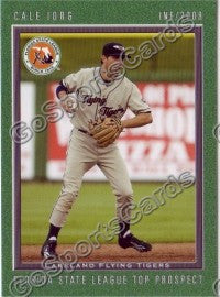 2008 Florida State League Top Prospects Cale Iorg