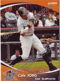 2009 Erie SeaWolves Cale Iorg
