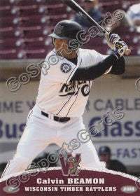 2008 Wisconsin Timber Rattlers Calvin Beamon