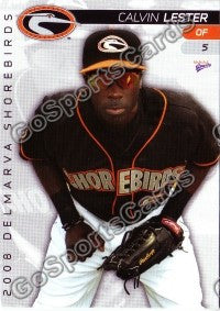 2008 Delmarva Shorebirds Calvin Lester