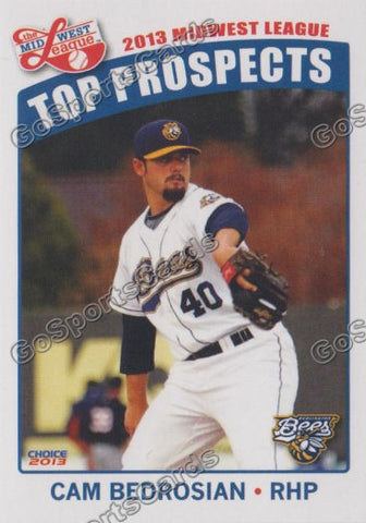 2013 MidWest League Top Prospect Cameron Bedrosian