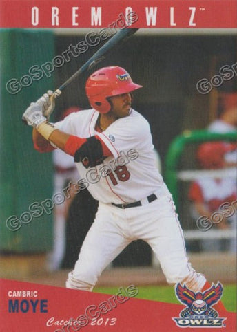 2013 Orem Owlz Cambric Moye