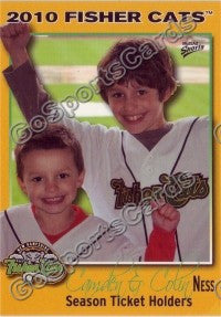 2010 New Hampshire Fisher Cats Ticket Holders Camden Colin Ness