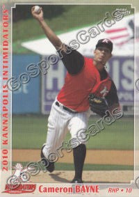 2010 Kannapolis Intimidators Cameron Bayne