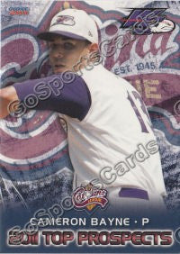 2011 Carolina League Top Prospects Cameron Bayne