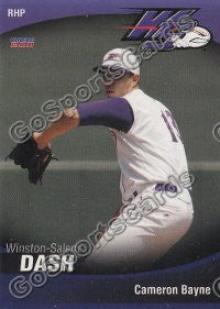 2011 Winston Salem Dash Cameron Bayne