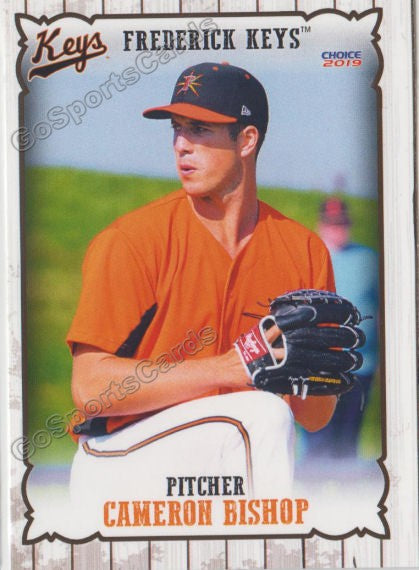 2019 Frederick Keys Cameron Bishop