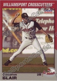 2005 Williamsport Crosscutters Cameron Blair