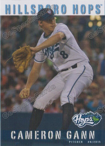 2015 Hillsboro Hops Cameron Gann
