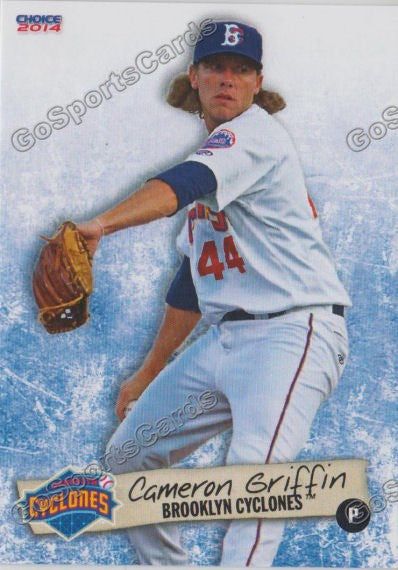 2014 Brooklyn Cyclones Cameron Griffin