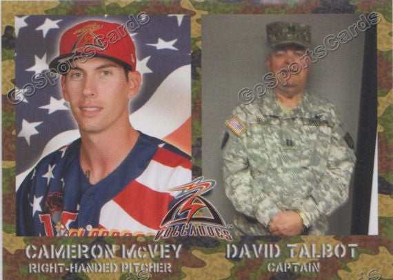 2014 Salem Keizer Volcanoes Military SGA Cameron McVey