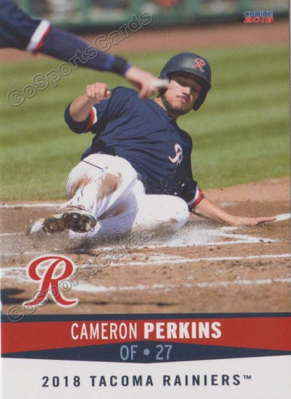 2018 Tacoma Rainiers Cameron Perkins