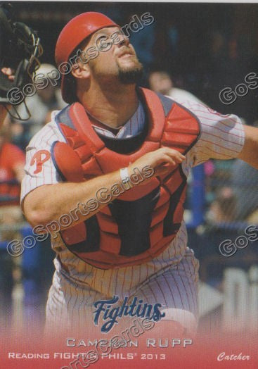 2013 Reading Fightin Phils Phillies Cameron Rupp