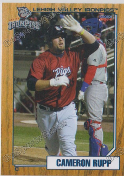 2014 Lehigh Valley IronPigs 2nd Cameron Rupp