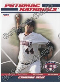 2012 Potomac Nationals Cameron Selik