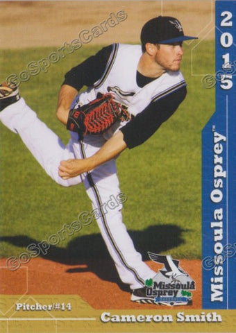 2015 Missoula Osprey Cameron Smith