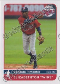 2012 Elizabethton Twins Candido Pimentel