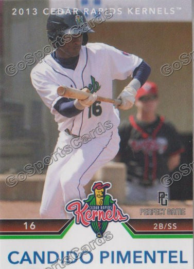2013 Cedar Rapids Kernels Candido Pimentel – Go Sports Cards 2013 Cedar Rapids Kernels Candido Pimentel – Go Sports Cards