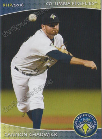 2018 Columbia Fireflies Cannon Chadwick