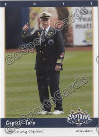 2011 Lake County Captains Captain Tony Mascot