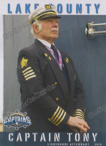 2015 Lake County Captains Captain Tony