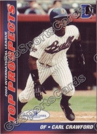 2002 International League Top Prospects Choice Carl Crawford