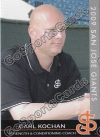 2009 San Jose Giants Carl Kochan
