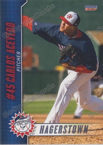 2017 Hagerstown Suns Carlos Acevedo