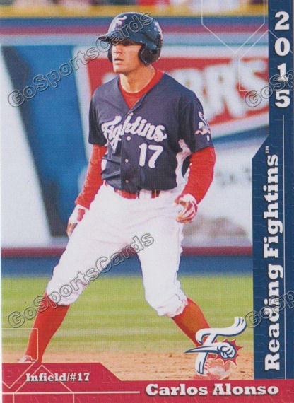 2015 Reading Fightin Phils Update Carlos Alonso