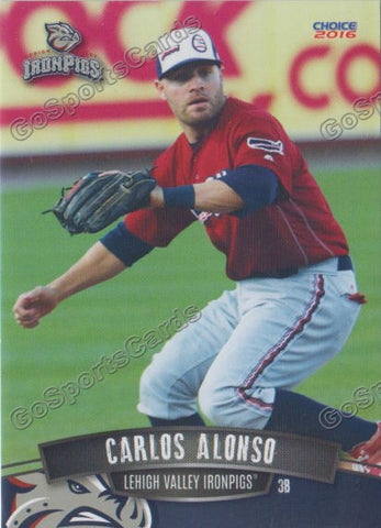 2016 Lehigh Valley IronPigs Carlos Alonso