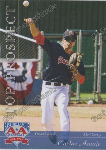 2015 Eastern League Top Prospect Carlos Asuaje