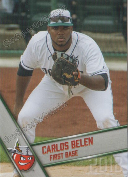 2018 Fort Wayne TinCaps Carlos Belen