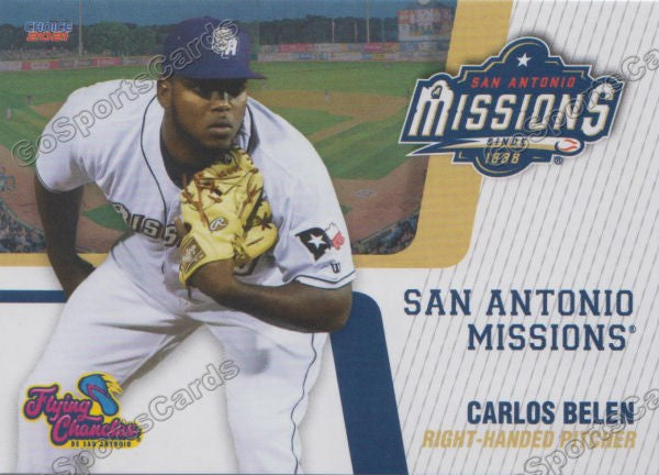 2021 San Antonio Missions Carlos Belen