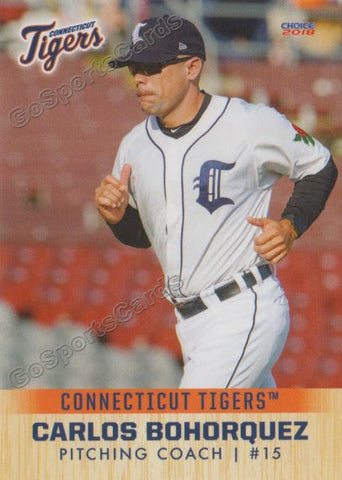 2018 Connecticut Tigers Carlos Bohorquez