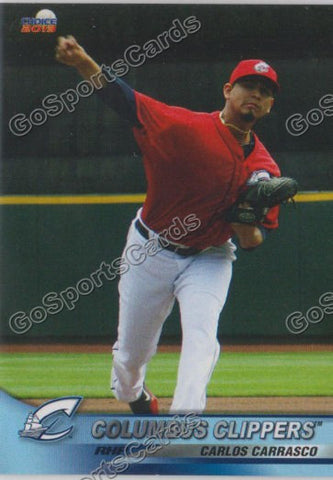 2013 Columbus Clippers Carlos Carrasco