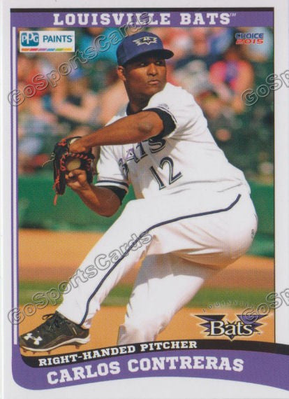 2015 Louisville Bats Carlos Contreras