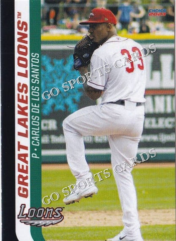 2023 Great Lakes Loons Carlos De Los Santos